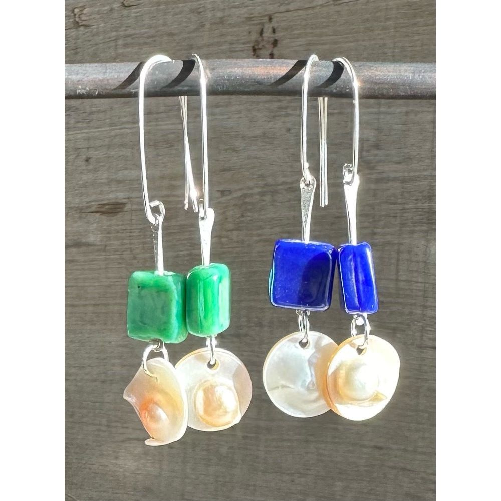 Blister Pearl Earrings