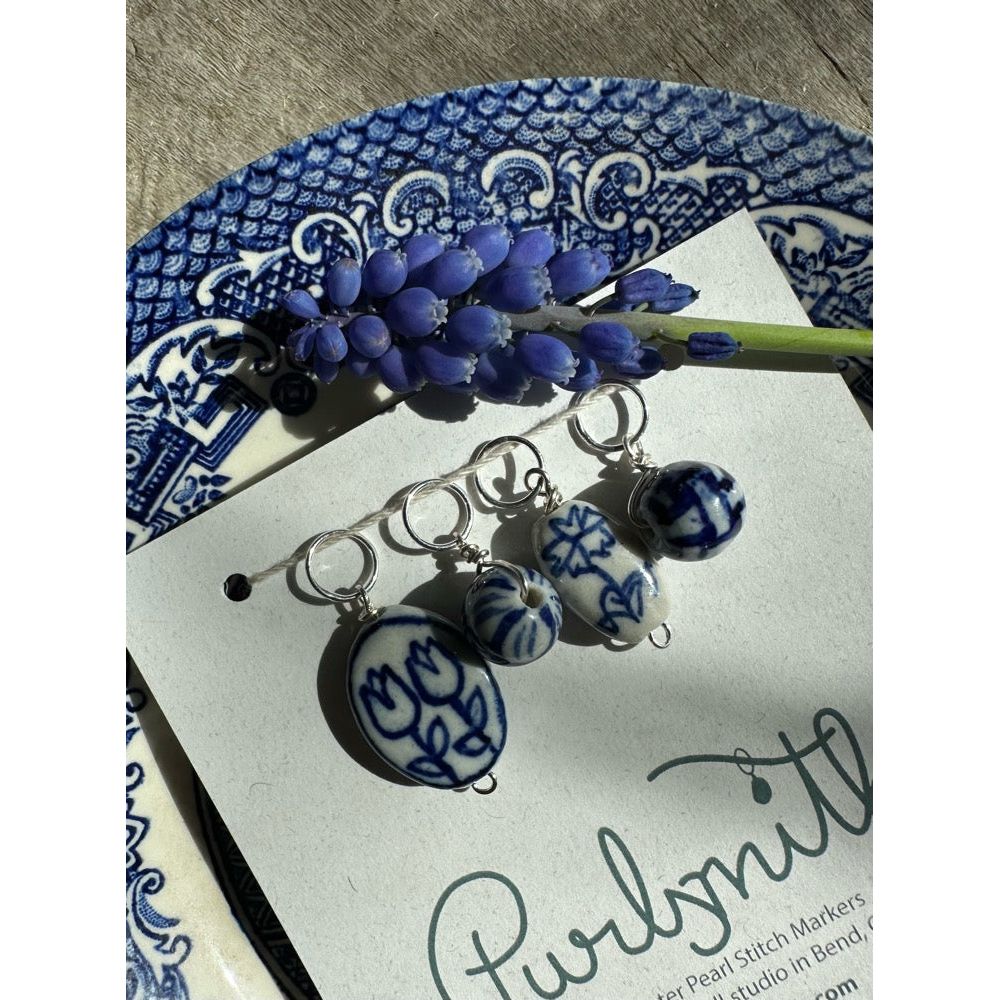 Blue & White Porcelain - Set of 4