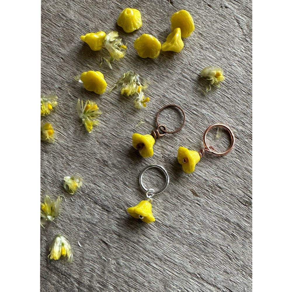 Glass Flower - Spring Yellow