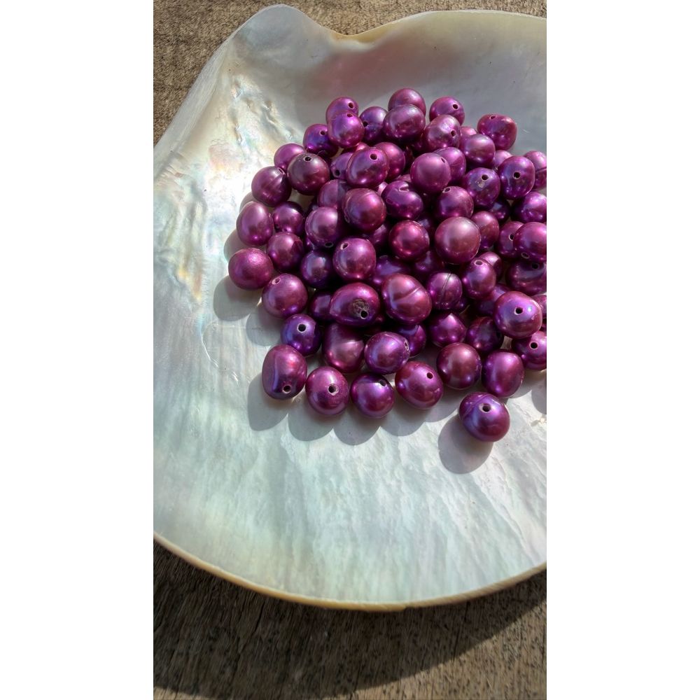 Freshwater Pearls - Bright Berry