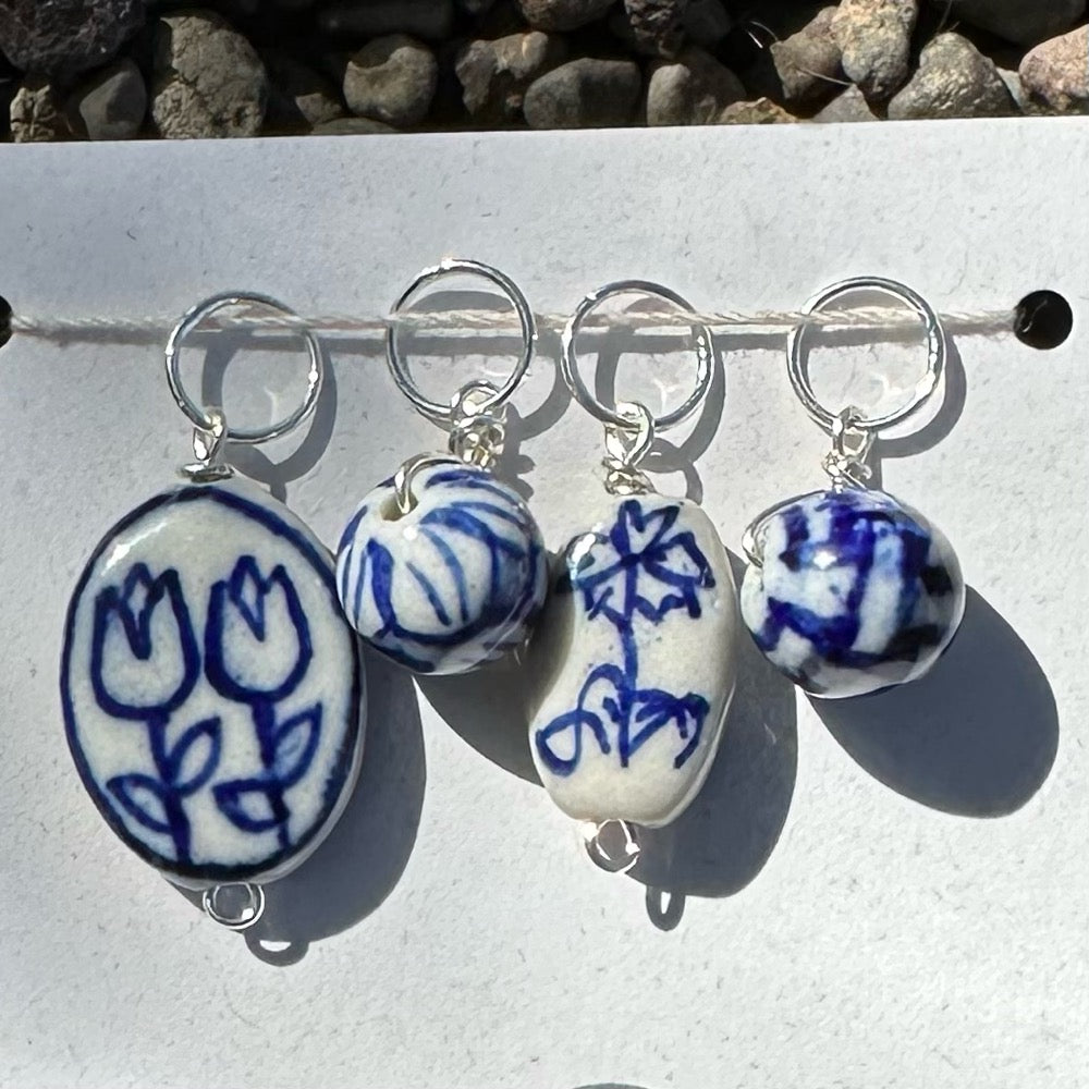 Blue & White Porcelain - Set of 4
