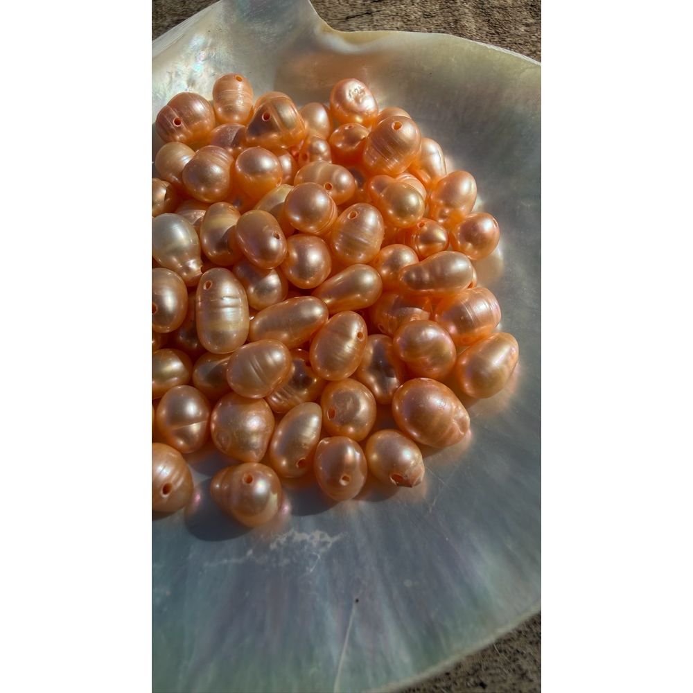 Freshwater Pearls - Apricot