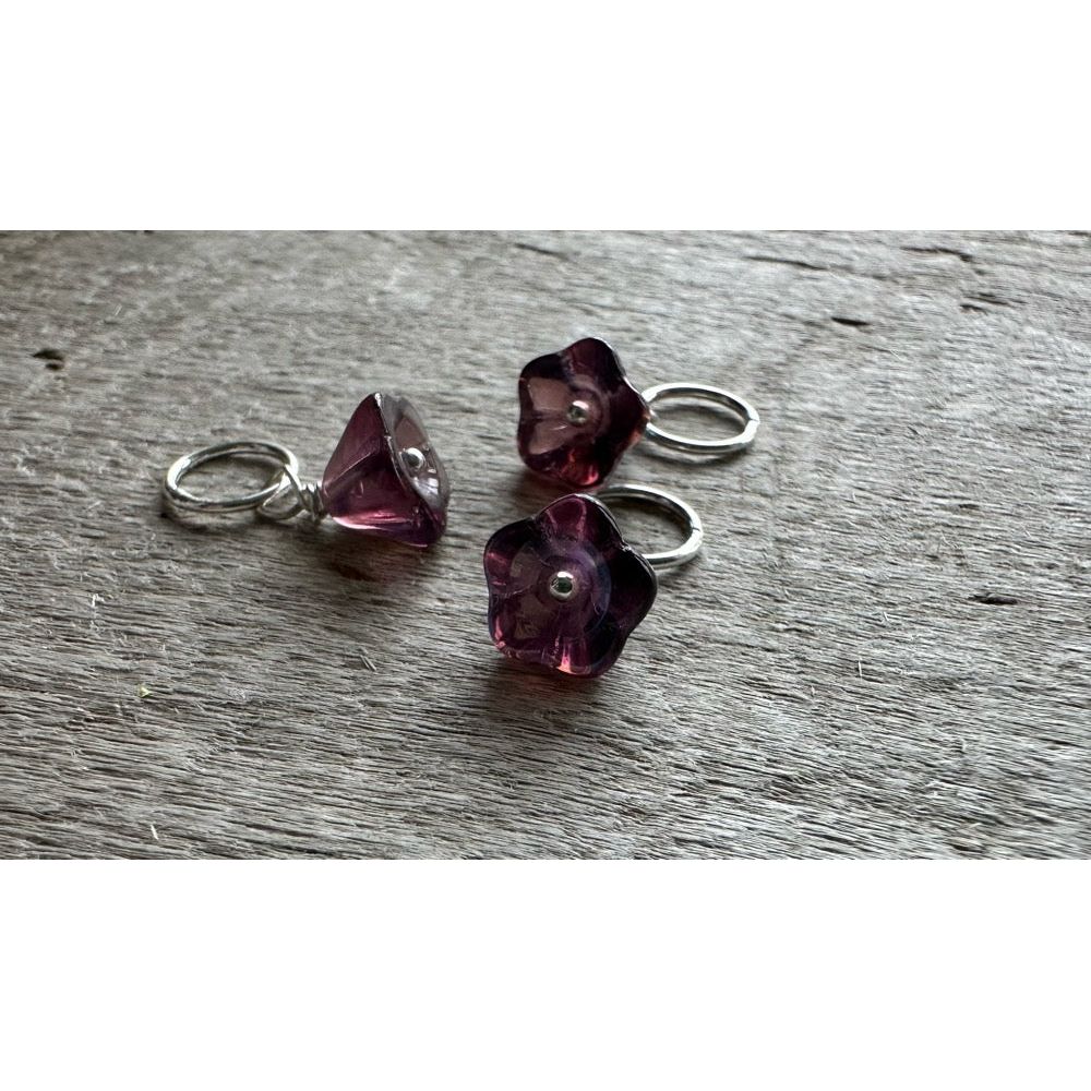 Glass Flower - Violet