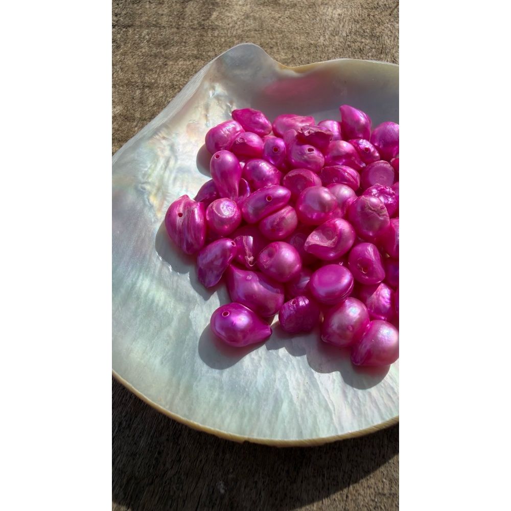 Freshwater Pearls - 80’s Pink
