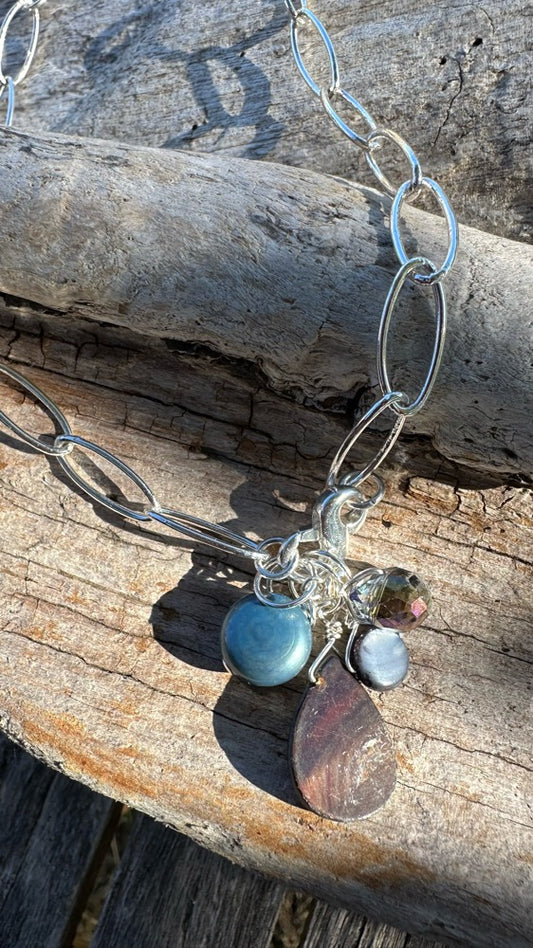 • Infinity Clasp Necklace