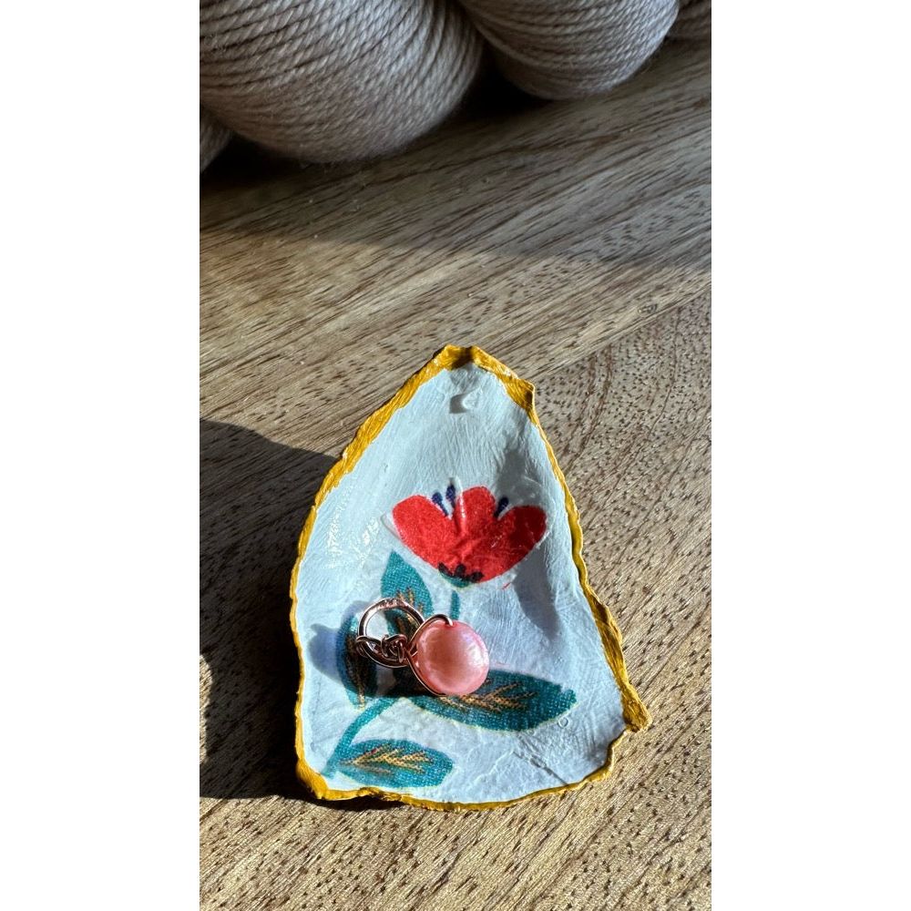 Petite Shell Vessels- Hearts & Flowers