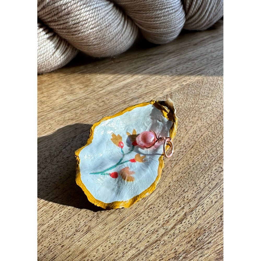 Petite Shell Vessels- Hearts & Flowers