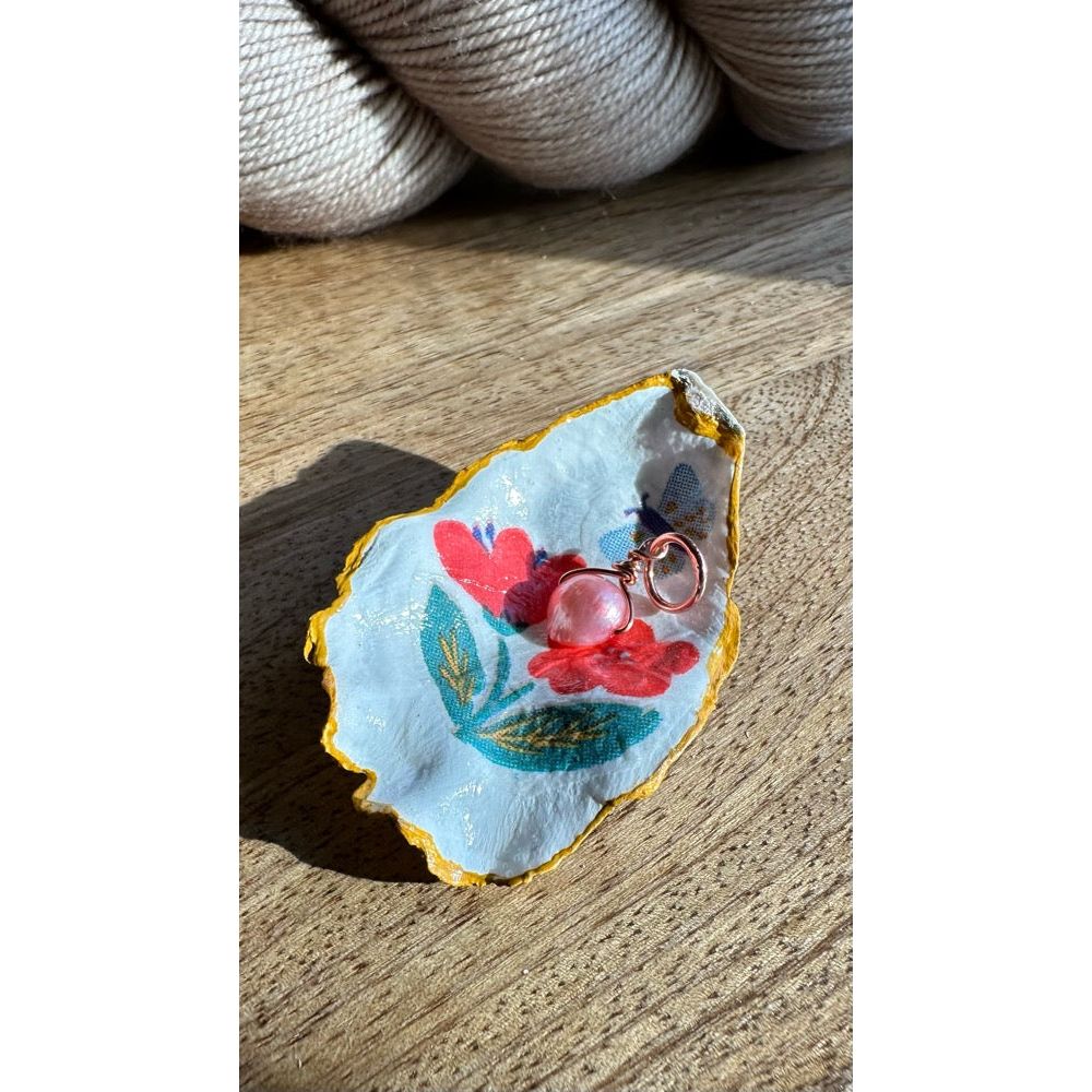 Petite Shell Vessels- Hearts & Flowers