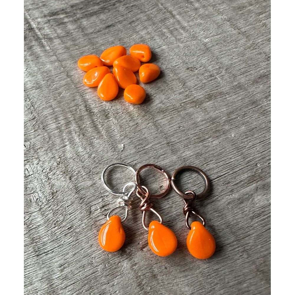 Glass Speckle - Orange