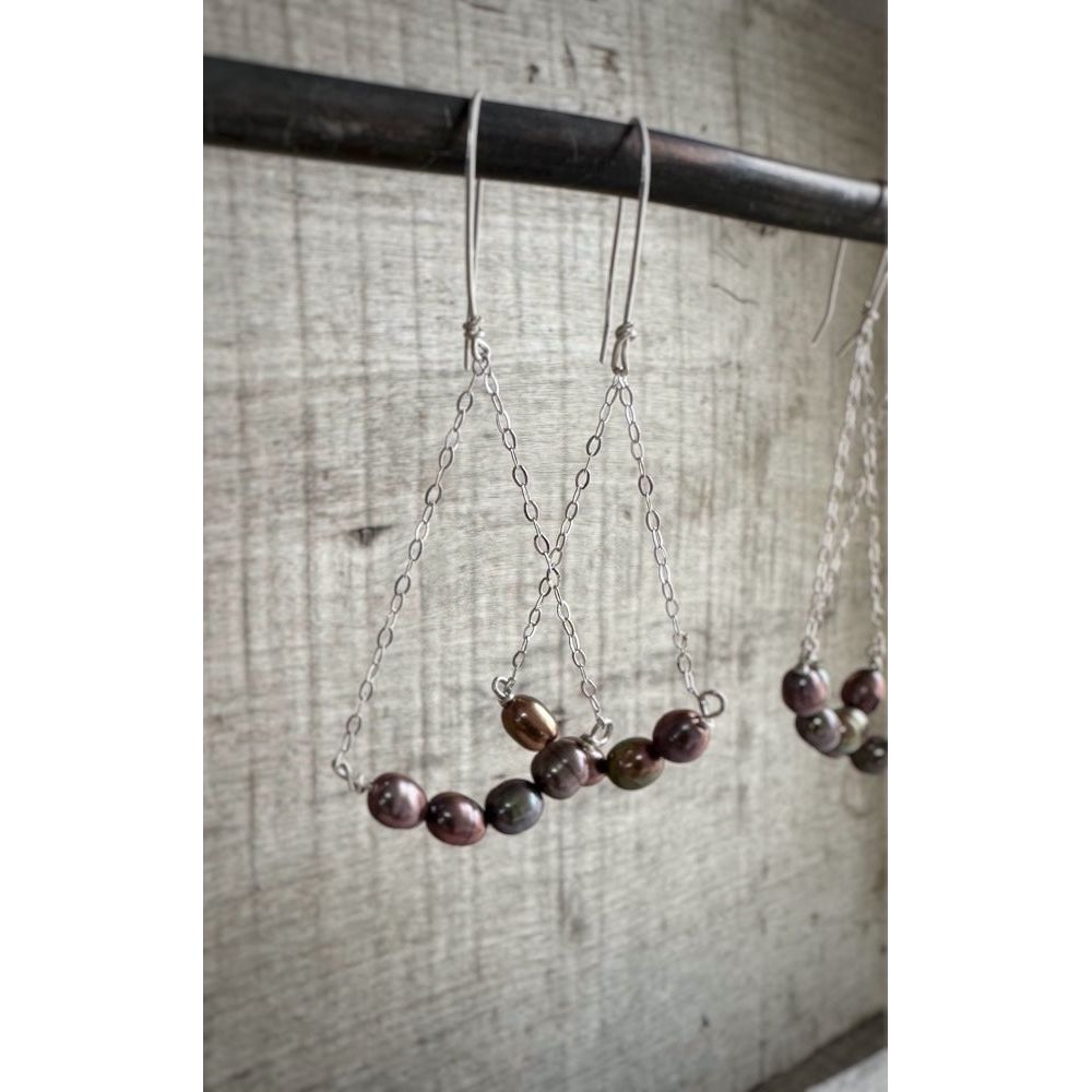 Sterling Swing Earrings