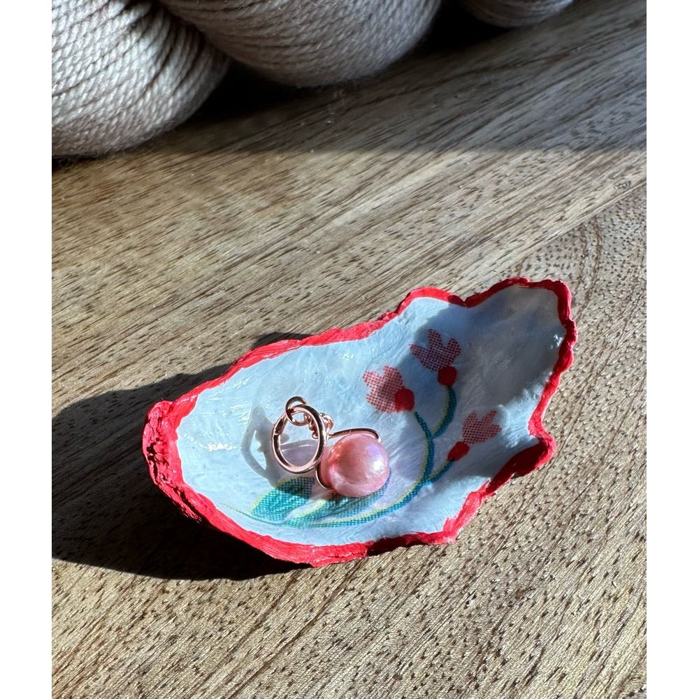 Petite Shell Vessels- Hearts & Flowers