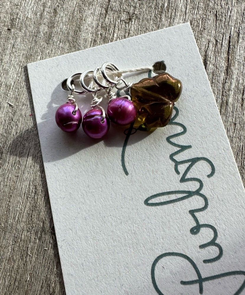 Olive & Bright Berry Set - Set of 4