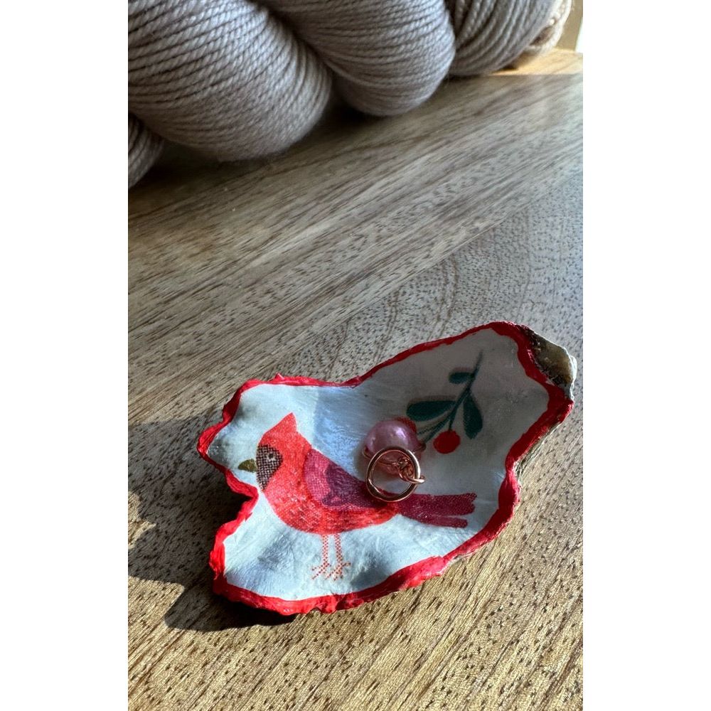 Petite Shell Vessels- Hearts & Flowers