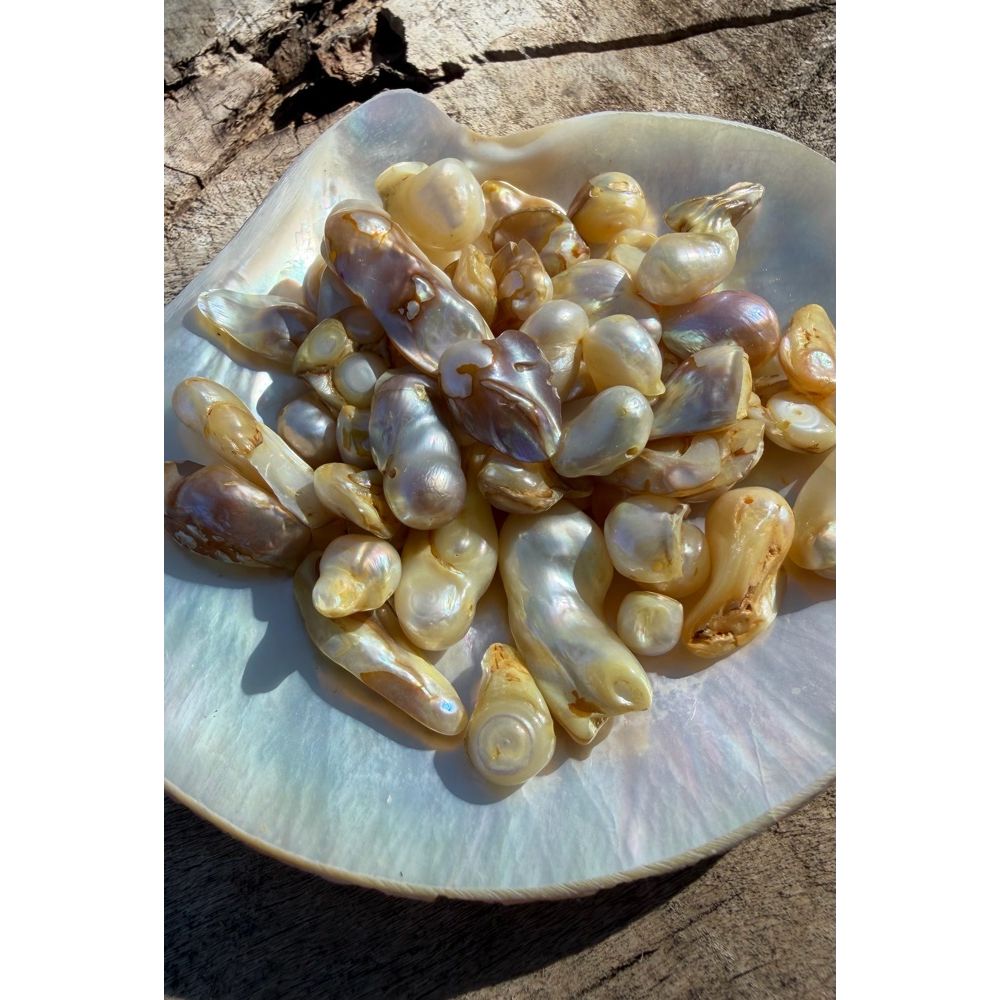 Freshwater Pearls - Moonlight Baroque