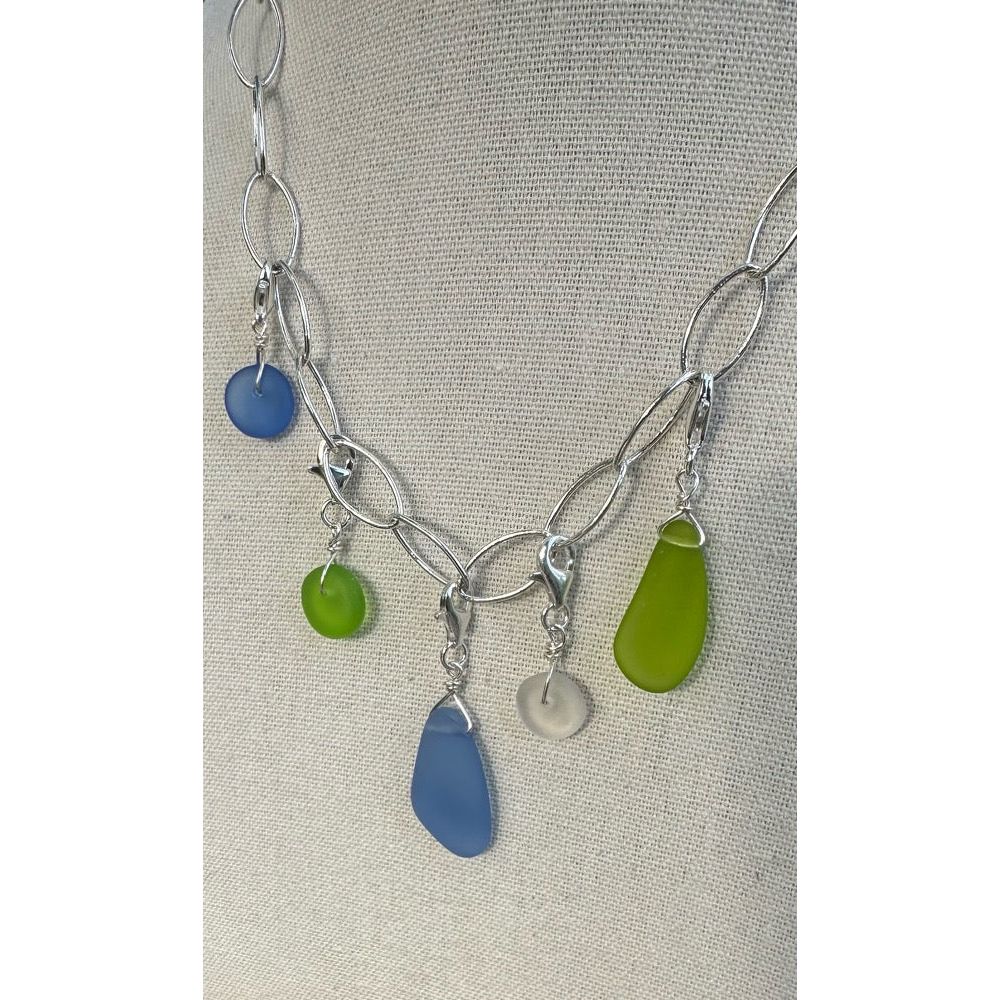 Oval Link Charm Necklace