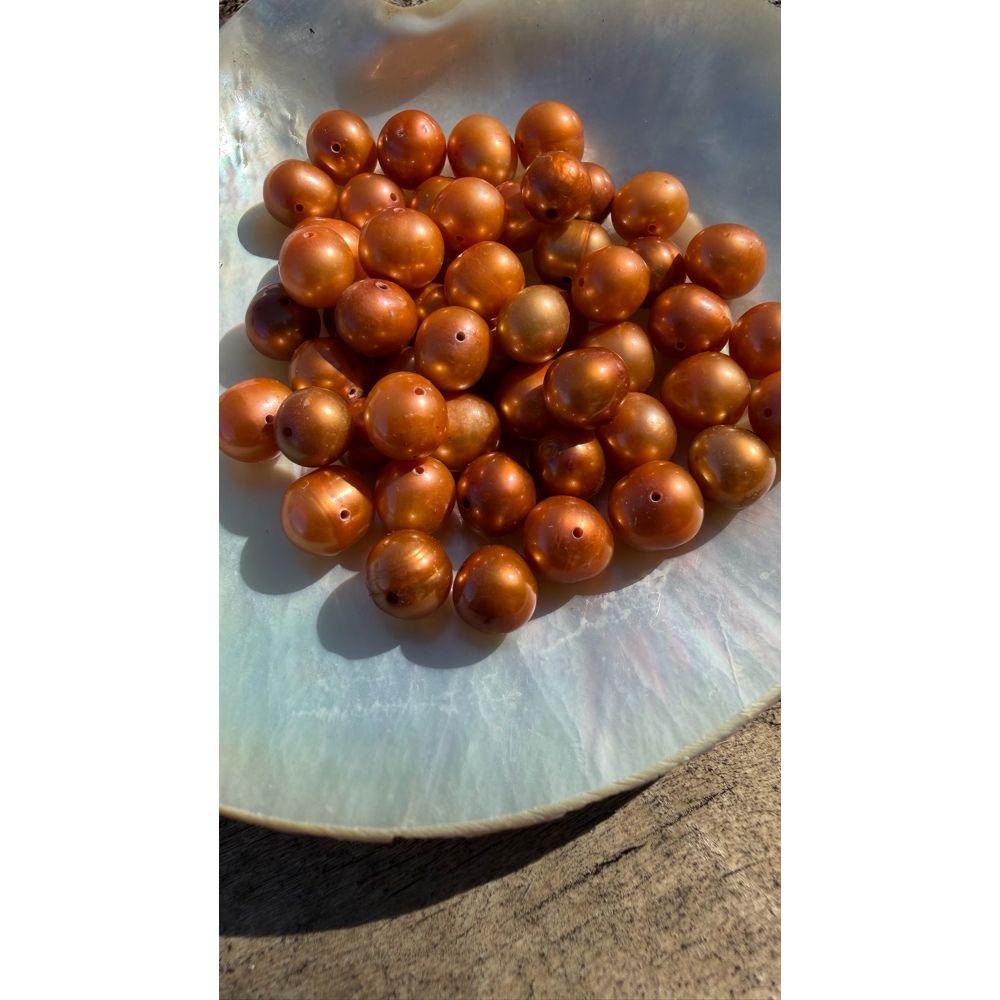 Freshwater Pearls - 70’s Suede