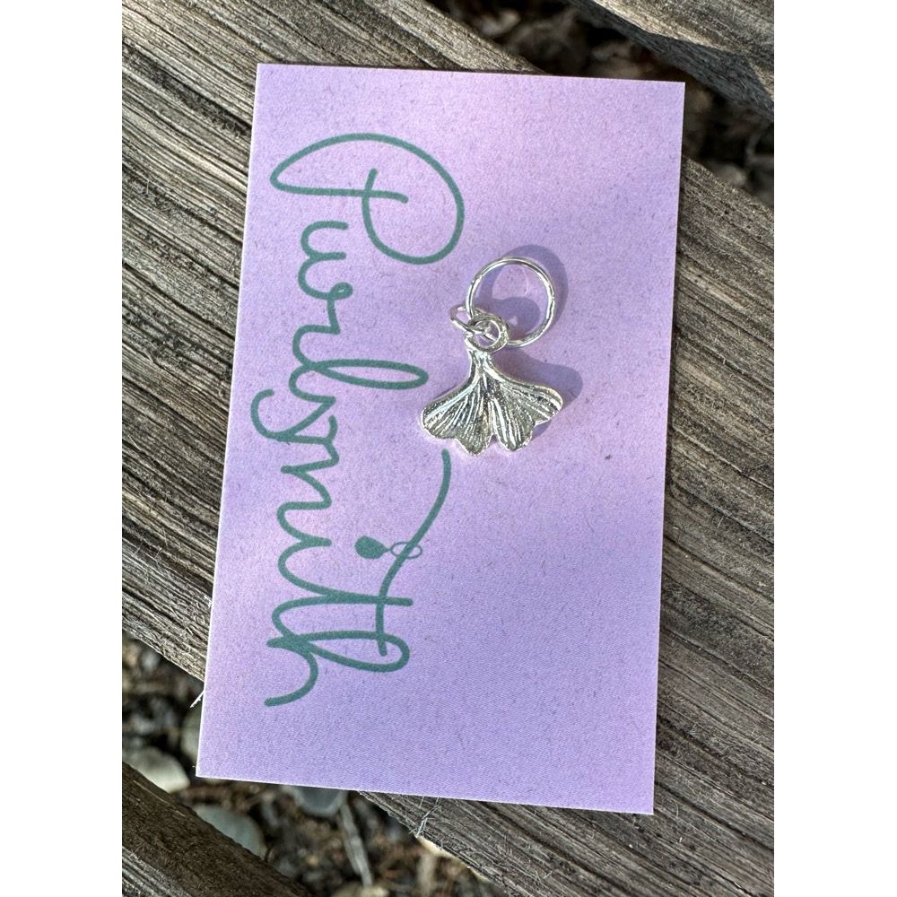 Silver Plated Ginkgo