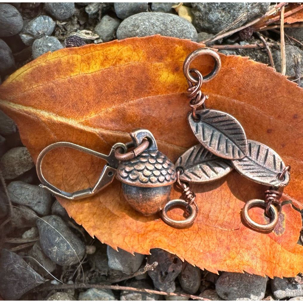 Acorn & Leaves Set