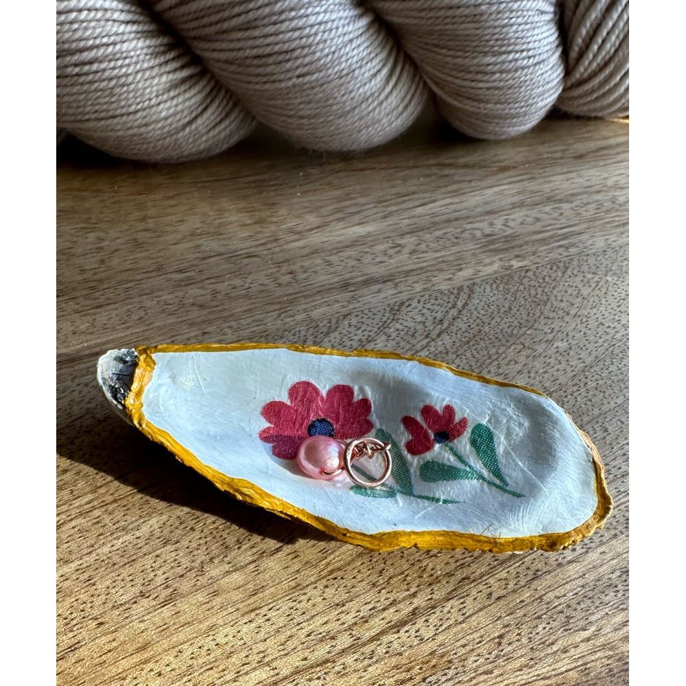 Petite Shell Vessels- Hearts & Flowers