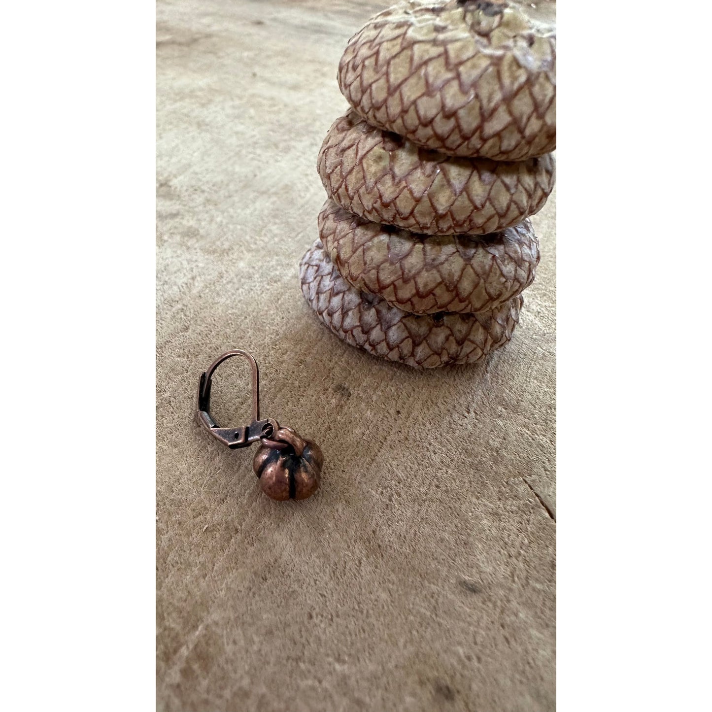 Antique Copper Pumpkins