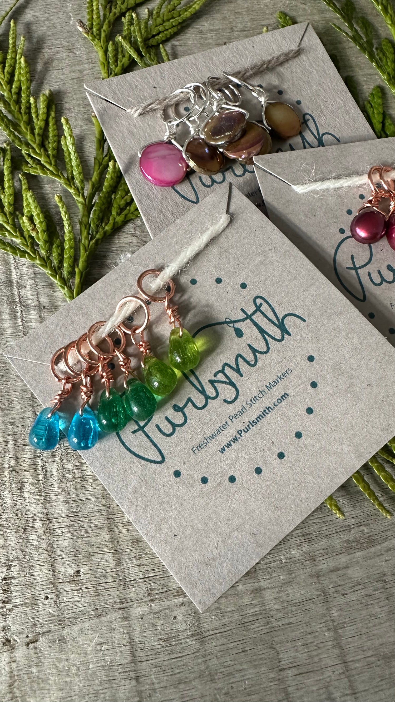 Holiday Ready to Ship - Stitch Markers