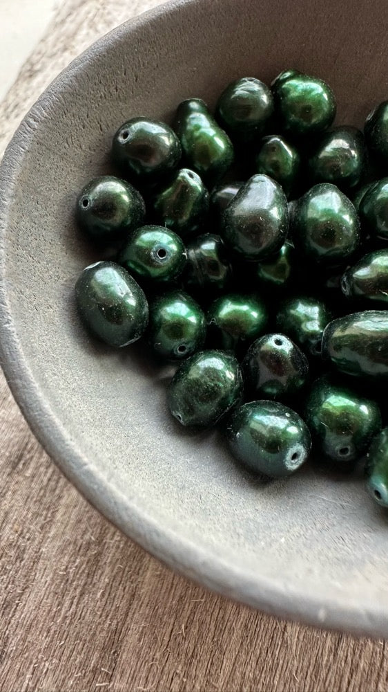 Emerald Drop Pearls