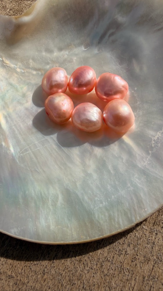 Freshwater Pearls - Whiskey Pink