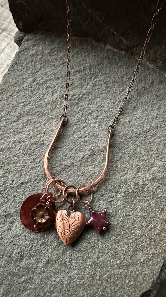 Antique Copper Locket