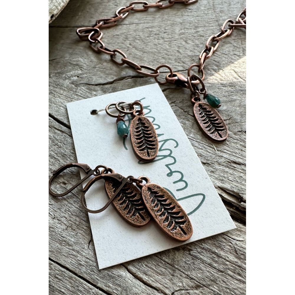 Antique Copper Fir Tree