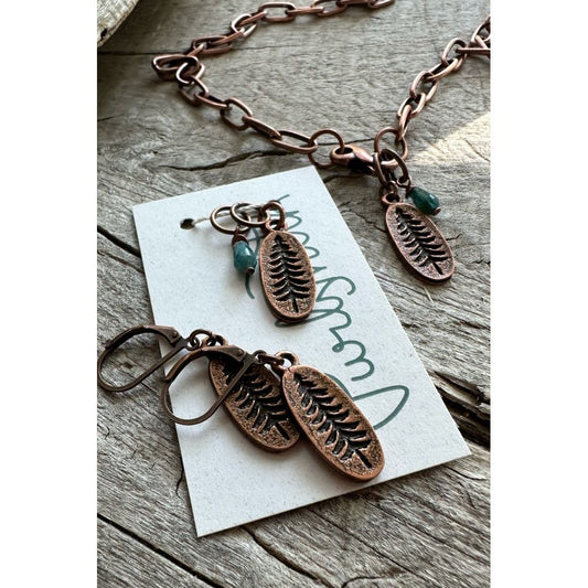 Antique Copper Fir Tree