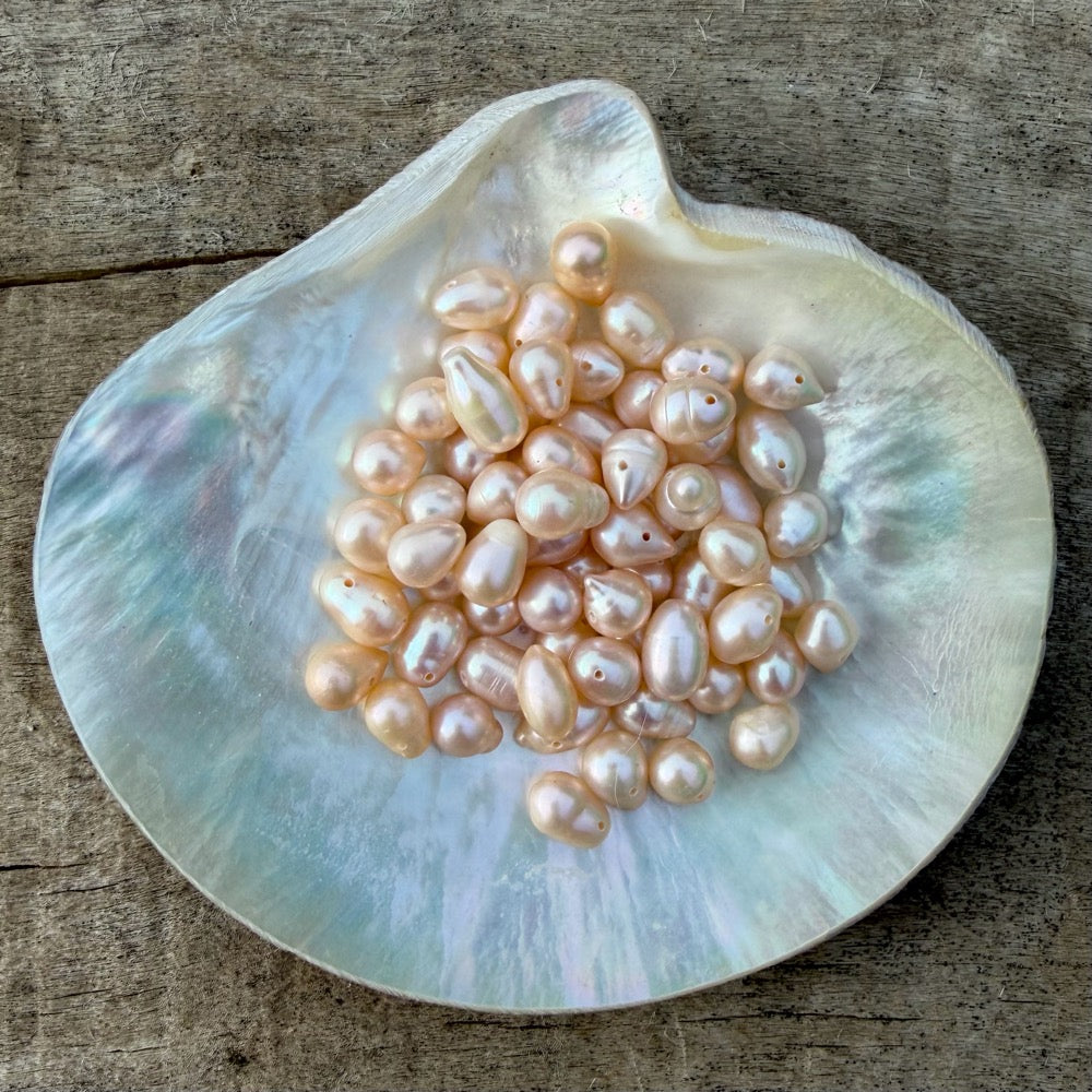 Freshwater Pearls - Caramel Cream