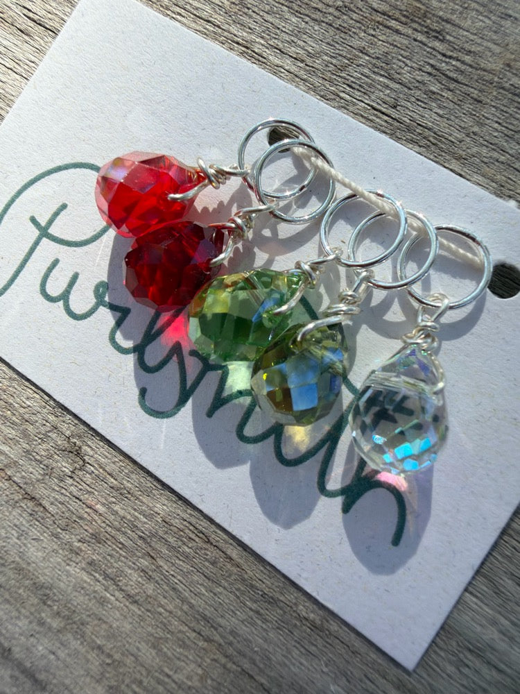 Faceted Glass - Holiday