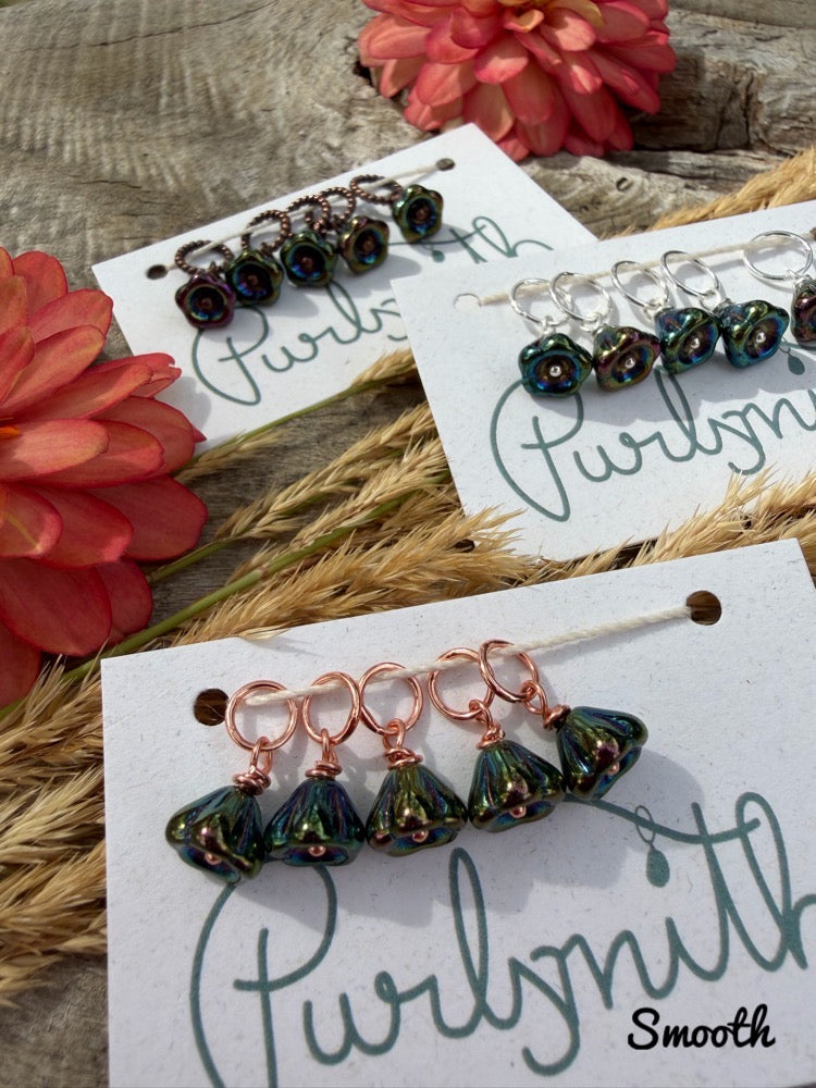 Metallic Glass Flowers