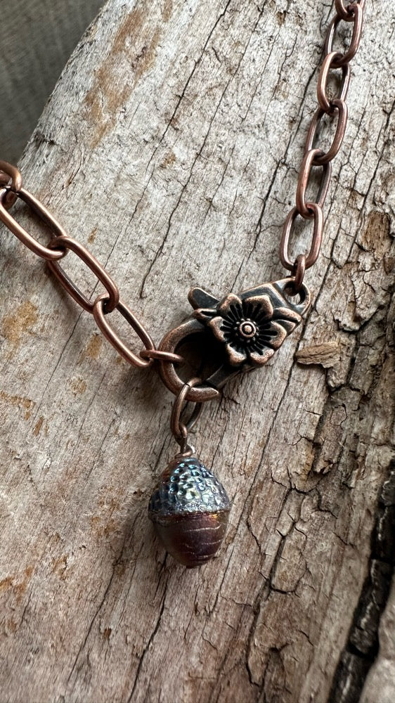 Glass Acorn