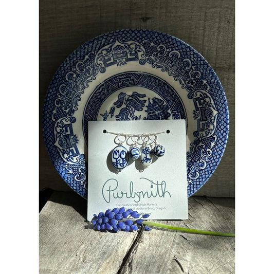 Blue & White Porcelain - Set of 4