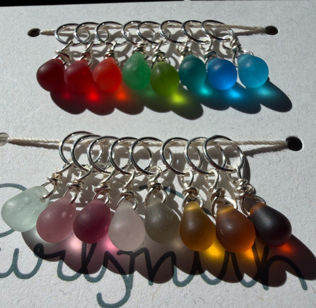 Matte Glass Drop Rainbow