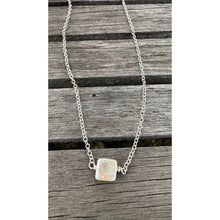 Load image into Gallery viewer, Square Pearl Necklace

