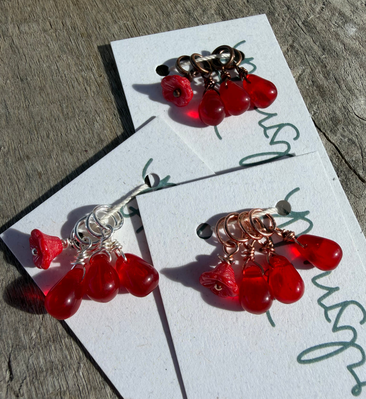 New Flower Set - Red