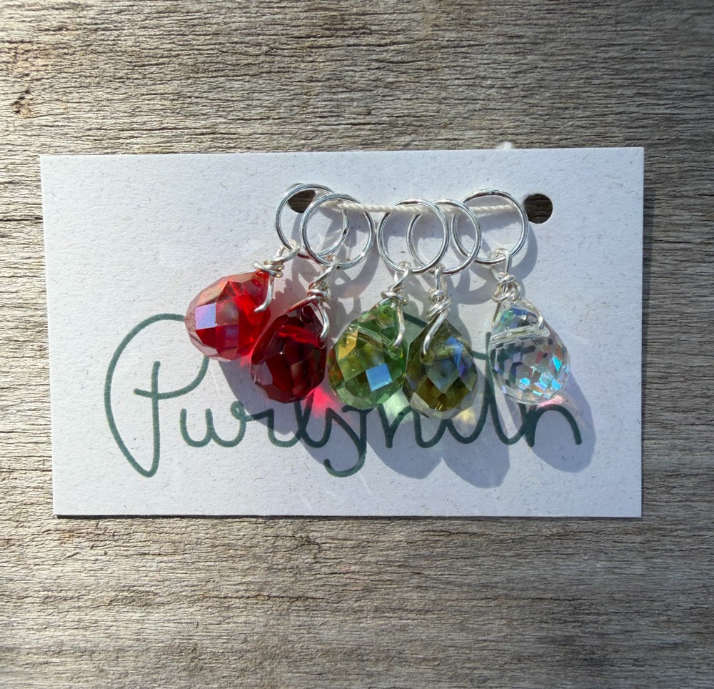 Faceted Glass - Holiday