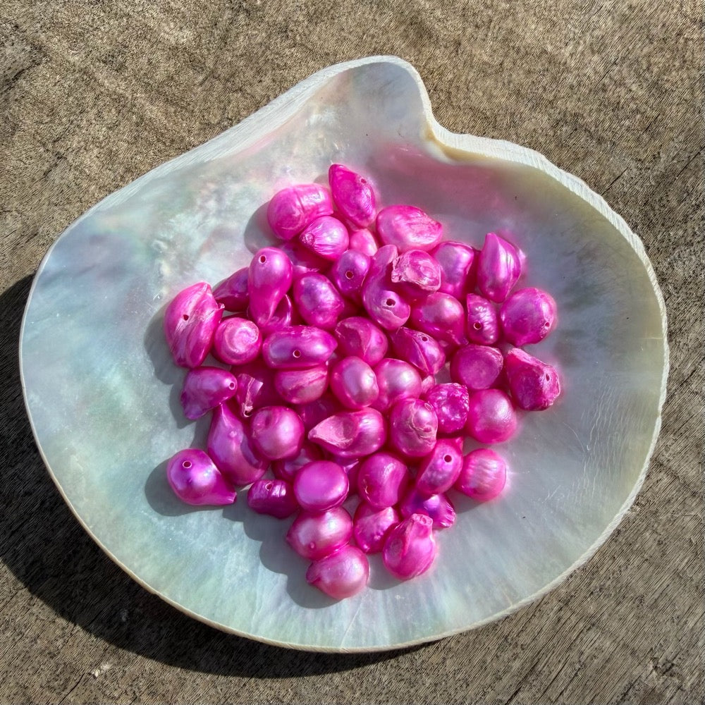 Freshwater Pearls - 80’s Pink