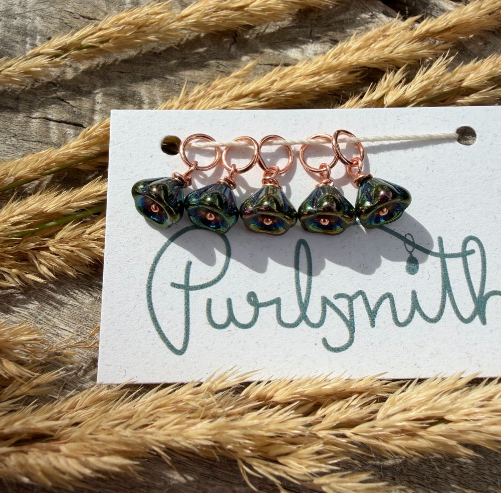 Metallic Glass Flowers