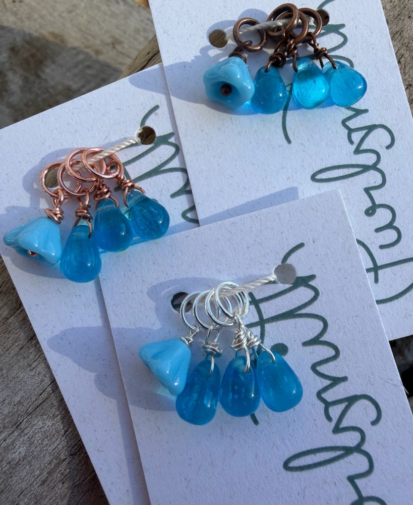 New Flower Set - Sky Blue