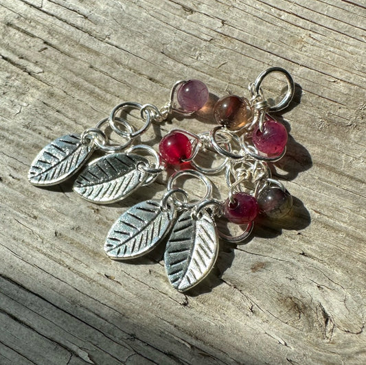 Leaves & Berries Sock Markers