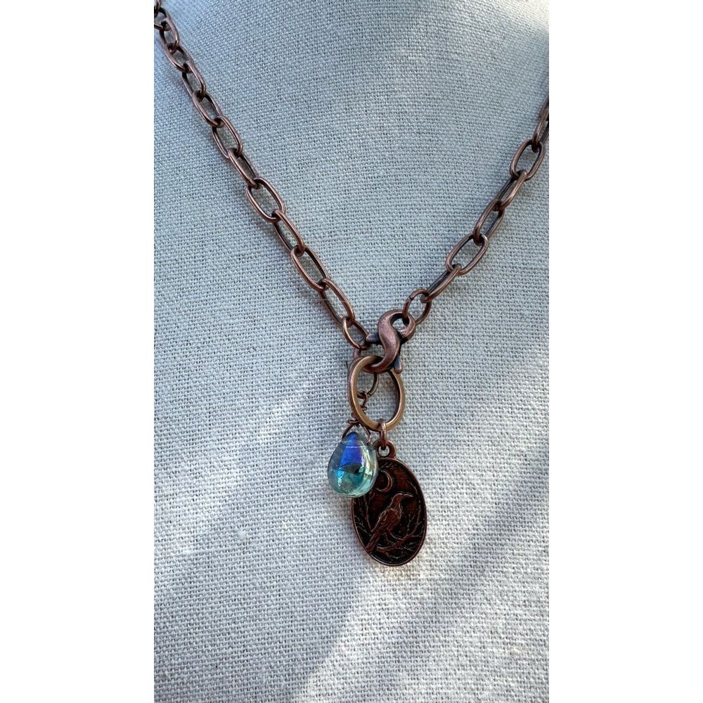 • Infinity Clasp Necklace