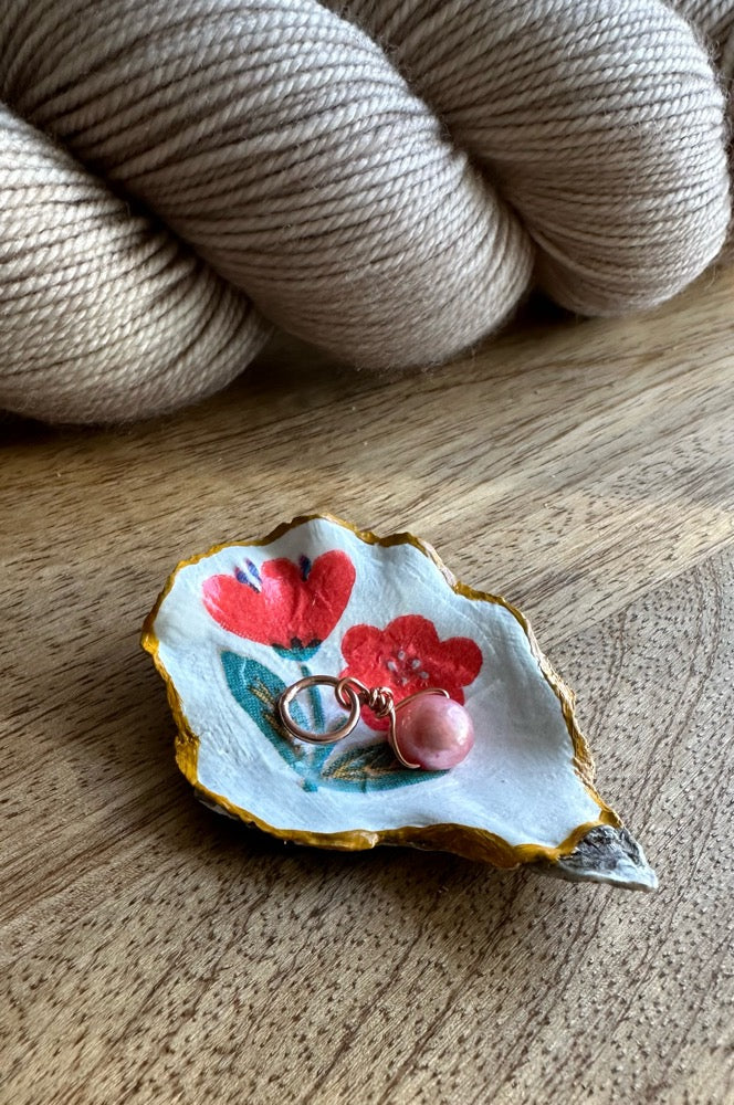 Petite Shell Vessels- Hearts & Flowers