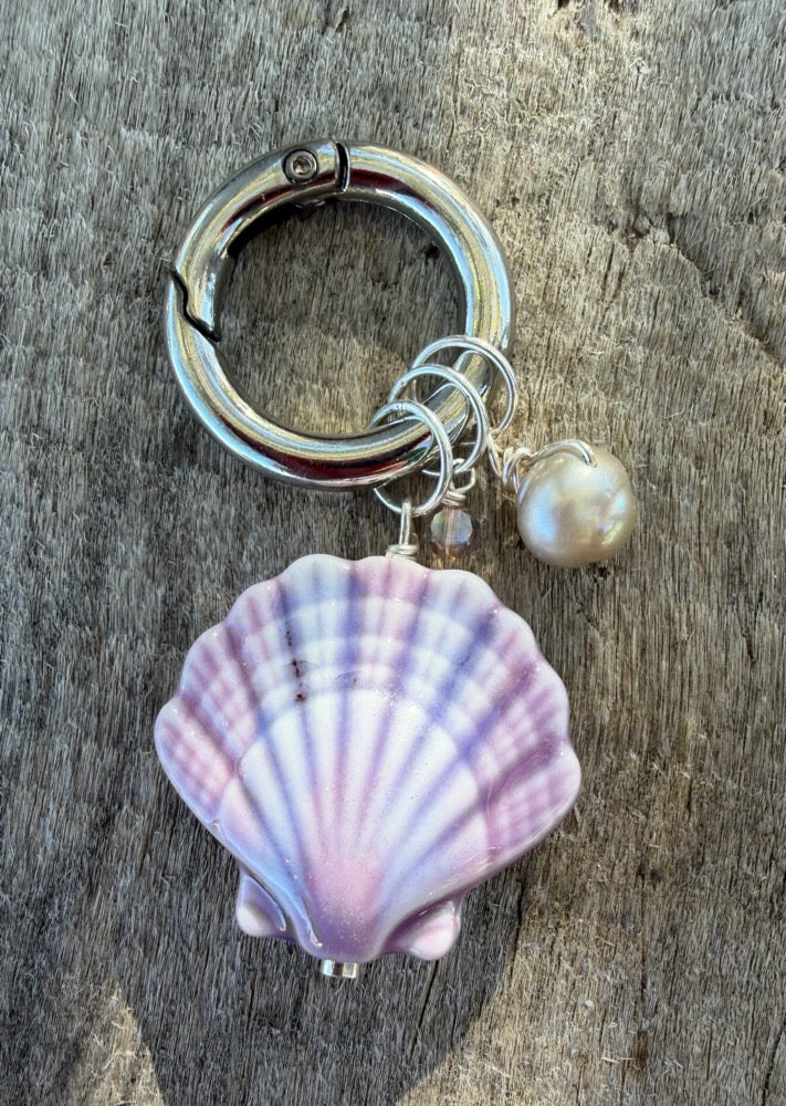 Scallop Marker Holder- Lilac