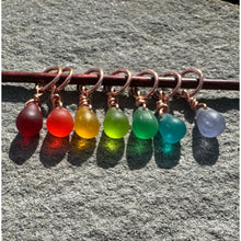 Load image into Gallery viewer, Matte Glass Drop Rainbow
