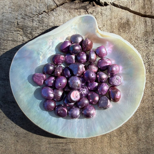 Freshwater Pearls - Elderberry