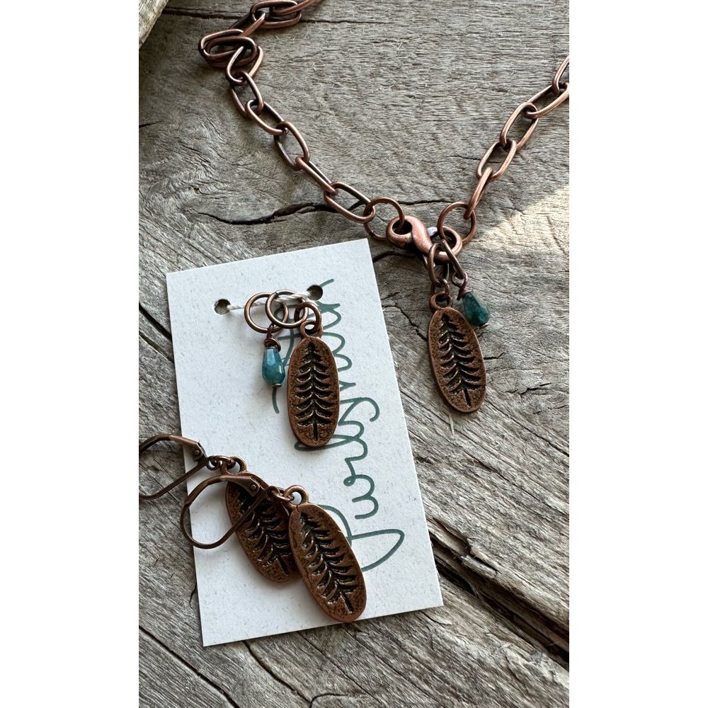 Antique Copper Fir Tree