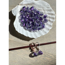 Load image into Gallery viewer, Glass Dollops - Purple Glimmer
